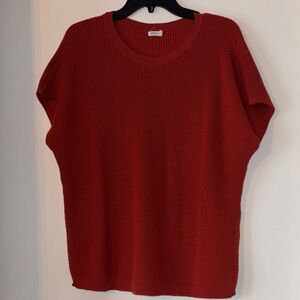 Mersea Burnt Orange Sweater Vest